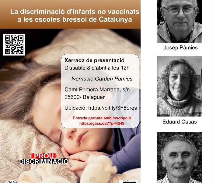 La discriminació d’infants no vaccinats a escoles bressol de Catalunya