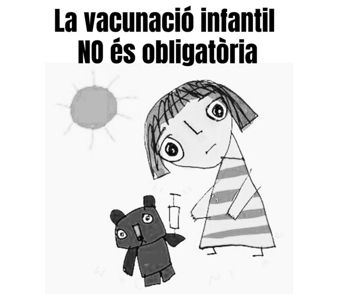 La vacunación infantil NO es obligatoria
