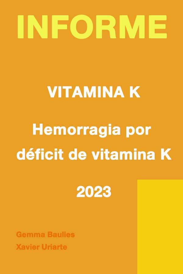 Informe vitamina K 2023