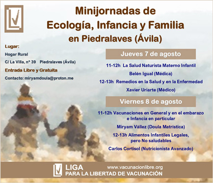 Minijornadas de Ecología, Infancia y Familia en Piedralaves (Ávila)