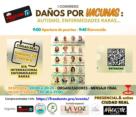 I Congreso Daños por Vacunas: Autismo, Enfermedades Raras…