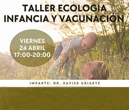 Taller Ecología, Infancia y Vacunación en Bilbao
